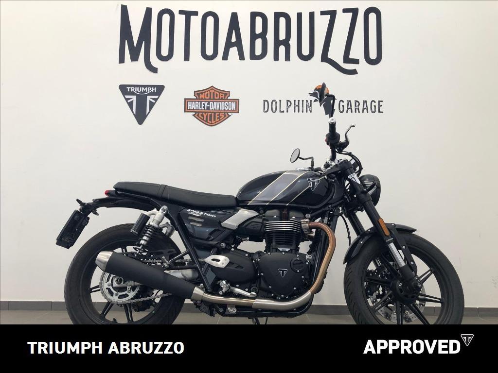 TRIUMPH Speed Twin 900 Phantom Black/Aurum Gold Abs
