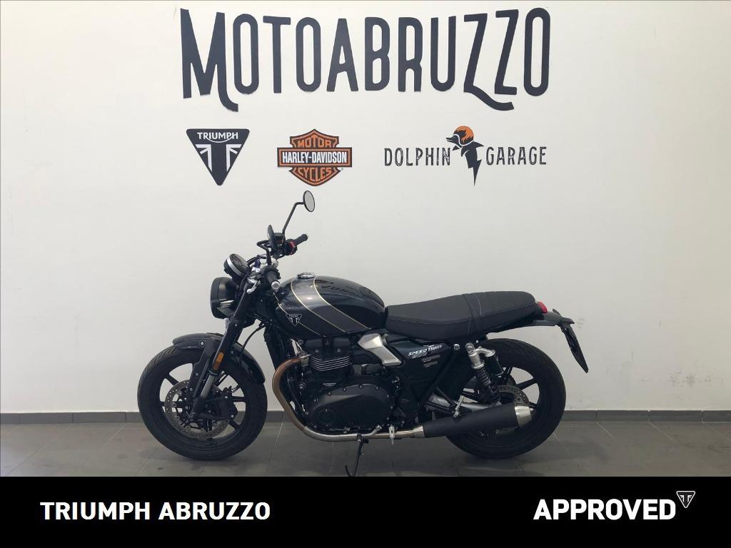 TRIUMPH Speed Twin 900 Phantom Black/Aurum Gold Abs
