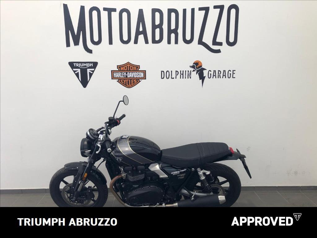 TRIUMPH Speed Twin 900 Phantom Black/Aurum Gold Abs