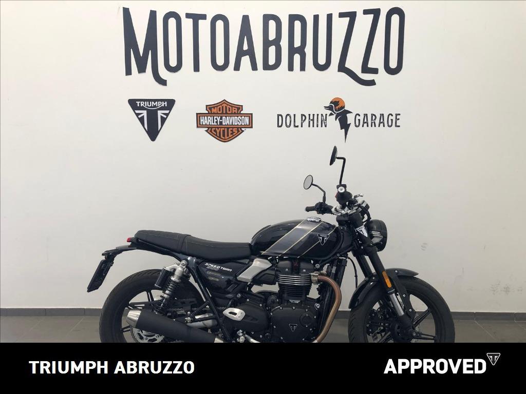 TRIUMPH Speed Twin 900 Phantom Black/Aurum Gold Abs