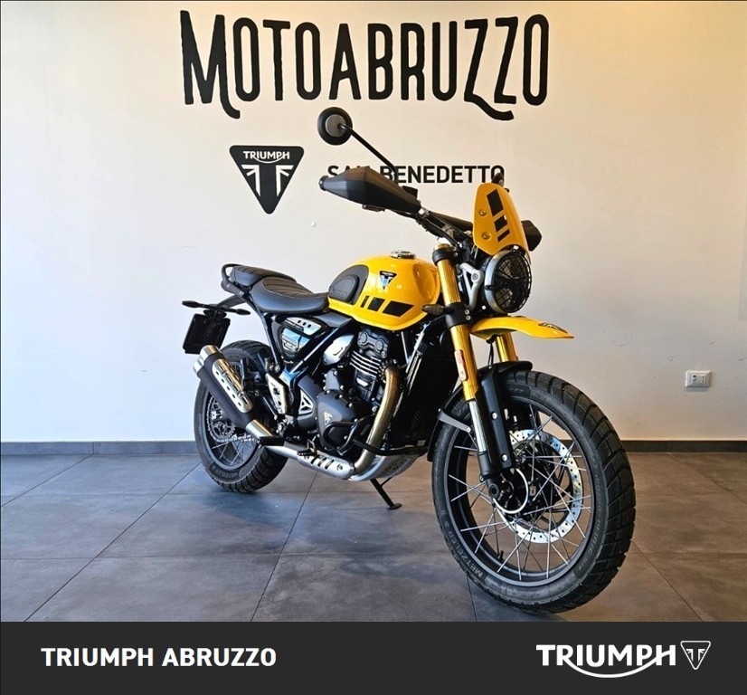 TRIUMPH Scrambler 400 XC Racing Yellow Abs