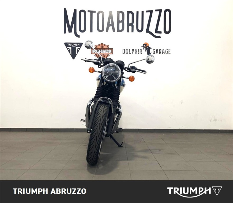 TRIUMPH Bonneville 1200 T120 Aegean Blue / New England White Abs my2