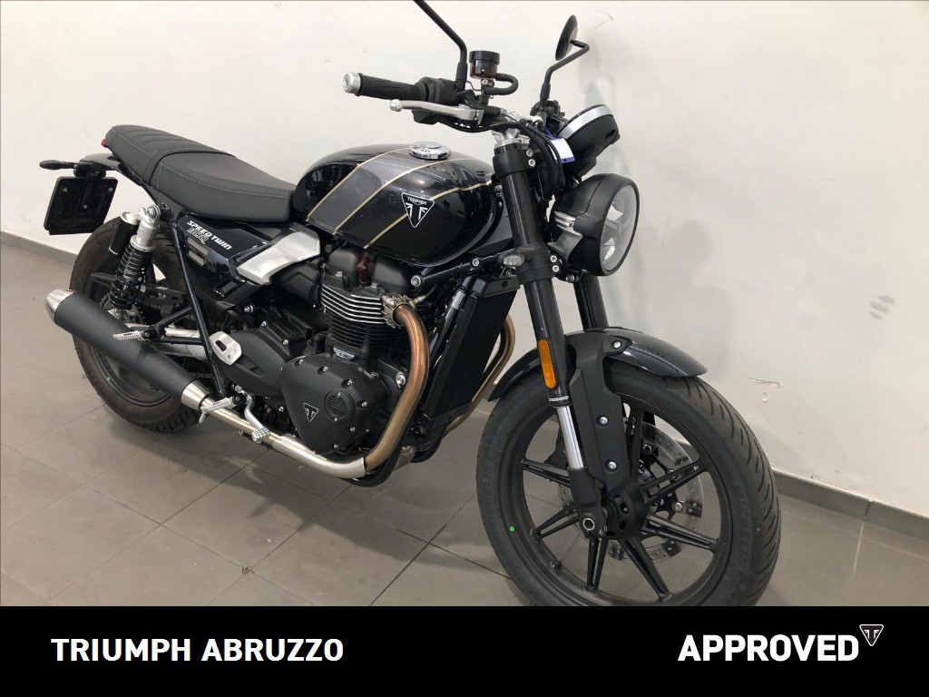 TRIUMPH Speed Twin 900 Phantom Black/Aurum Gold Abs
