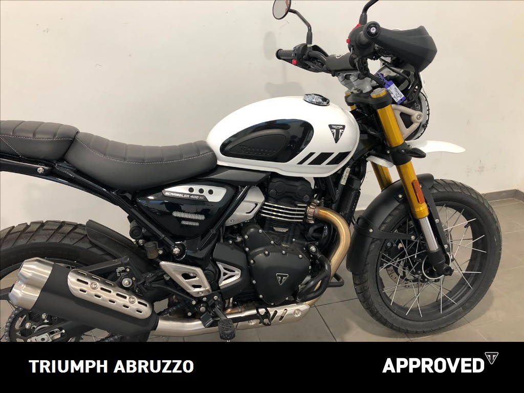 TRIUMPH Scrambler 400 XC Vanilla White Abs