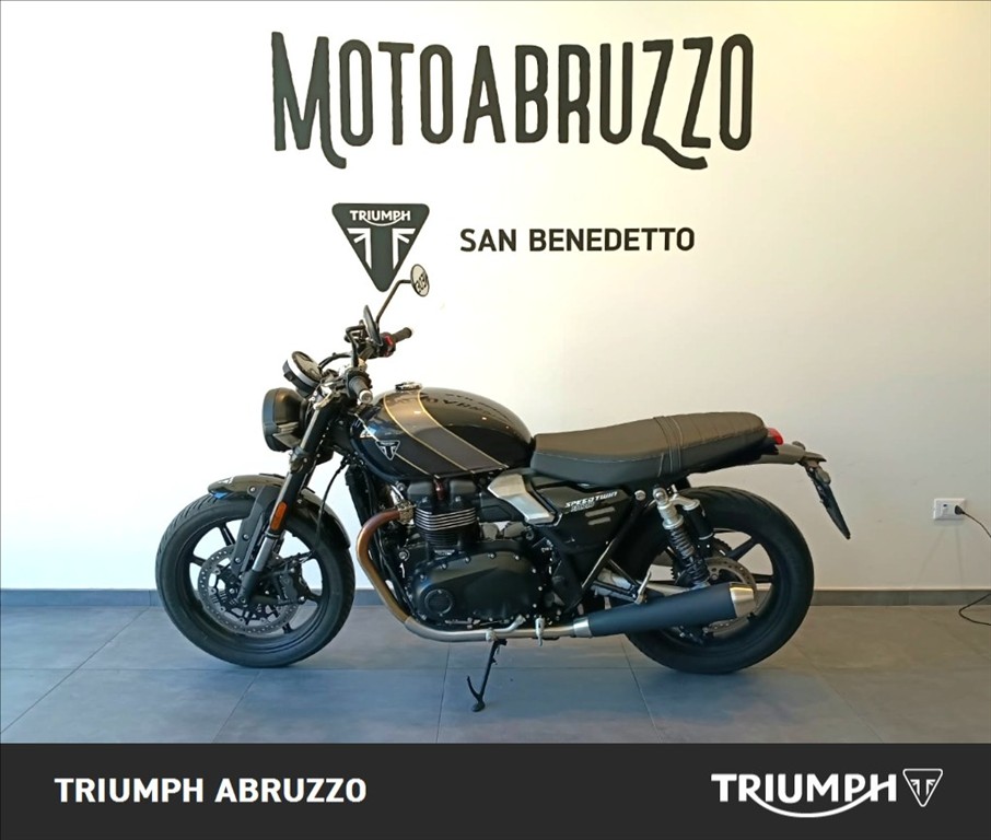 TRIUMPH Speed Twin 900 Phantom Black/Aurum Gold Abs